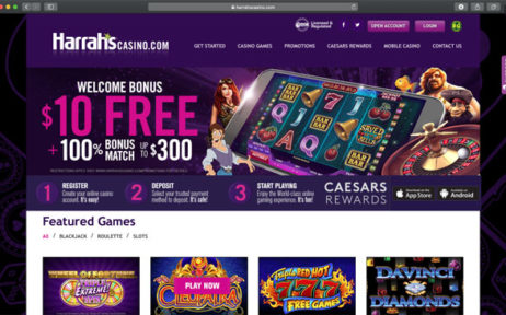 Harrahs Online Casino New Jersey