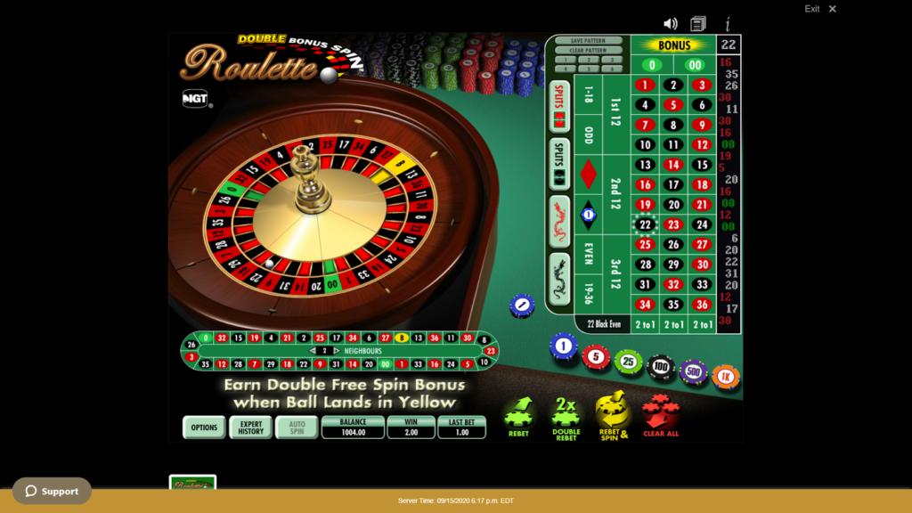 Caesars NJ online roulette