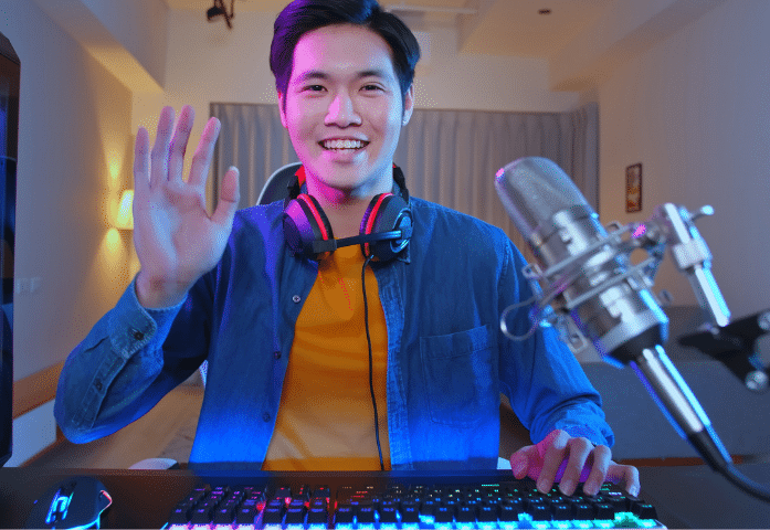 live streamer
