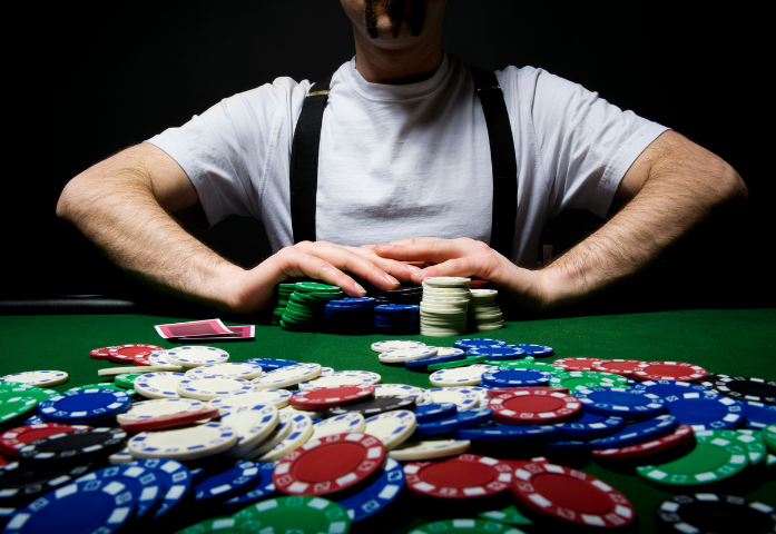 Rich poker player