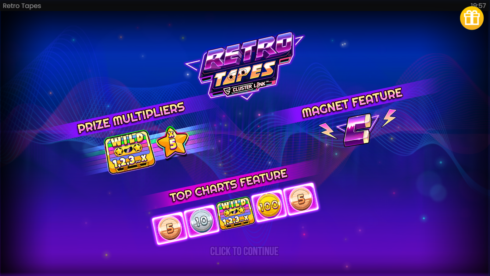 Retro Tapes Cluster Link