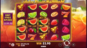 Juicy Fruits Multihold demo play free 1