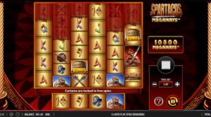 Spartacus Megaways demo play free 3