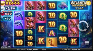 Atlantis Megaways demo play free 3