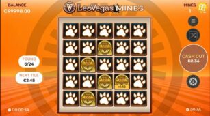 Leovegas Mines demo play free 0