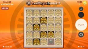 Leovegas Mines demo play free 1