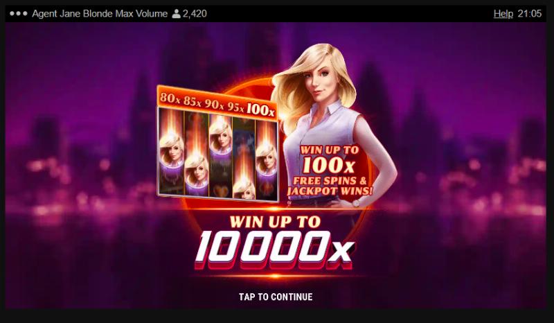 Agent Jane Blonde Max Volume