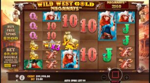 Wild West Gold Megaways demo play free 0
