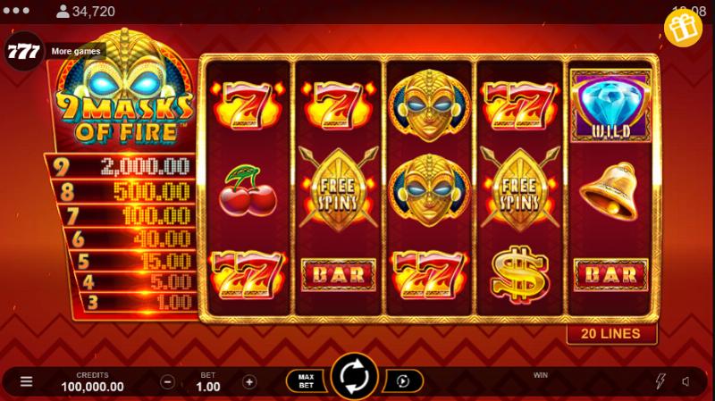 9 Masks Of Fire