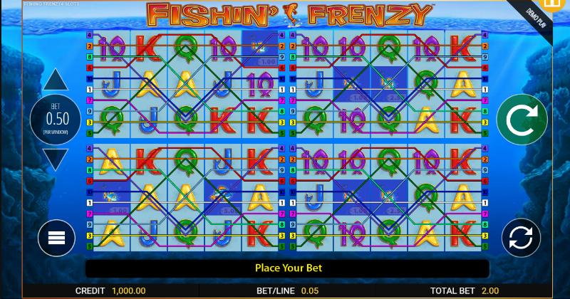 Fishin Frenzy Power 4 Slots