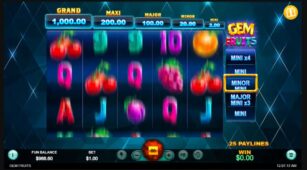 Gem Fruits demo play free 3
