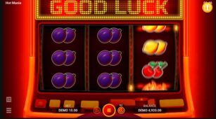 Hot Mania demo play free 1