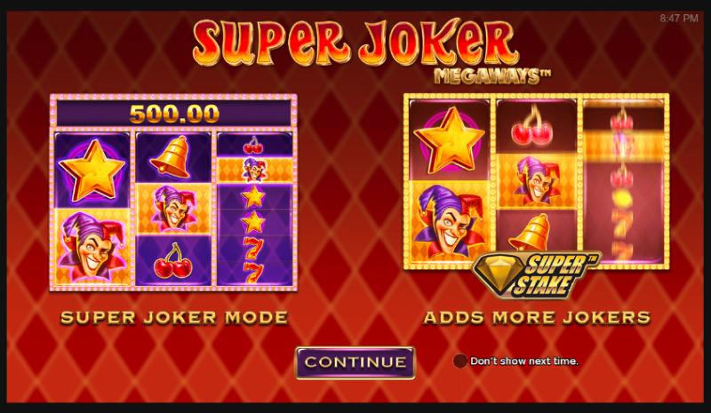 Super Joker Megaways