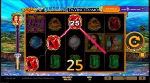 Quadruple Da Vinci Diamonds demo play free 1