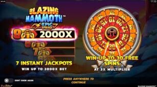 Blazing Mammoth max win video 0