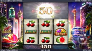 Vegas Diamonds demo play free 3