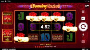 Burning Desire demo play free 1