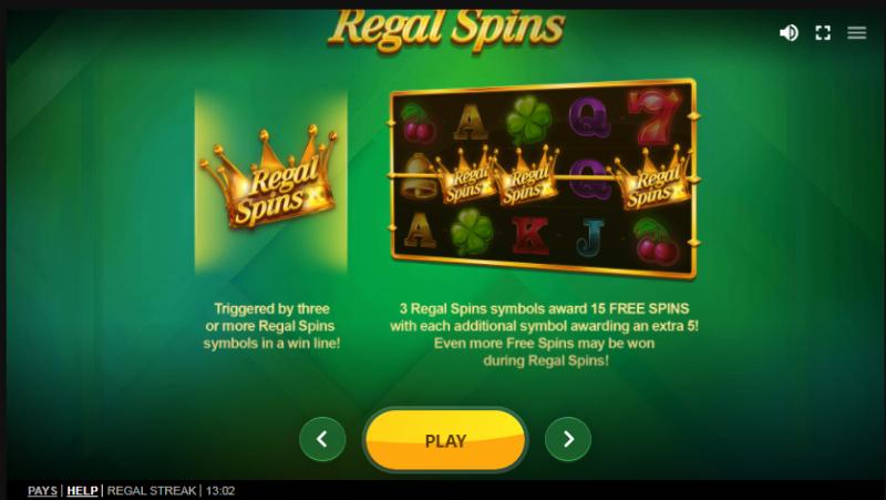 Regal Streak