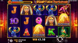 Egyptian Fortunes demo play free 1