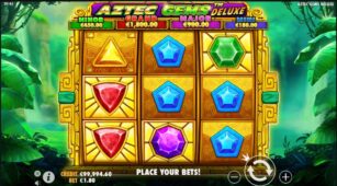 Aztec Gems Deluxe demo play free 2