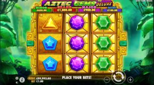 Aztec Gems Deluxe demo play free 3