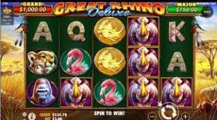 Great Rhino Deluxe max win video 1