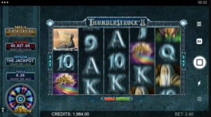 Thunderstruck Ii Mega Moolah demo play free 3