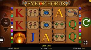 Eye Of Horus (Reel Time Gaming) demo play free 2
