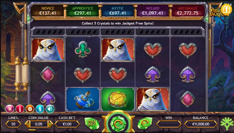 Ozwin’s Jackpots