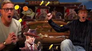 The Great Stick-Up max win video 1