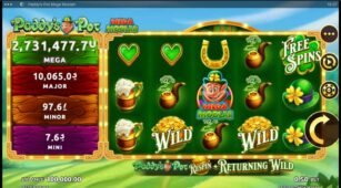 Paddy’s Pot Mega Moolah demo play free 0