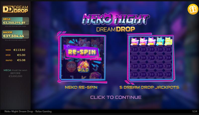 Neko Night Dream Drop