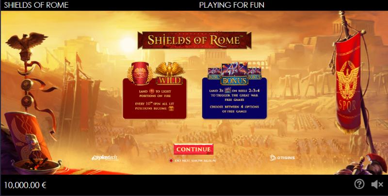 Shields Of Rome