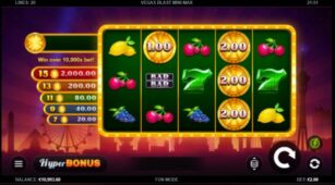 Vegas Blast Mini-Max demo play free 3