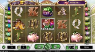 Piggy Riches (Netent) demo play free 3