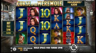 Curse Of The Werewolf Megaways demo play free 3