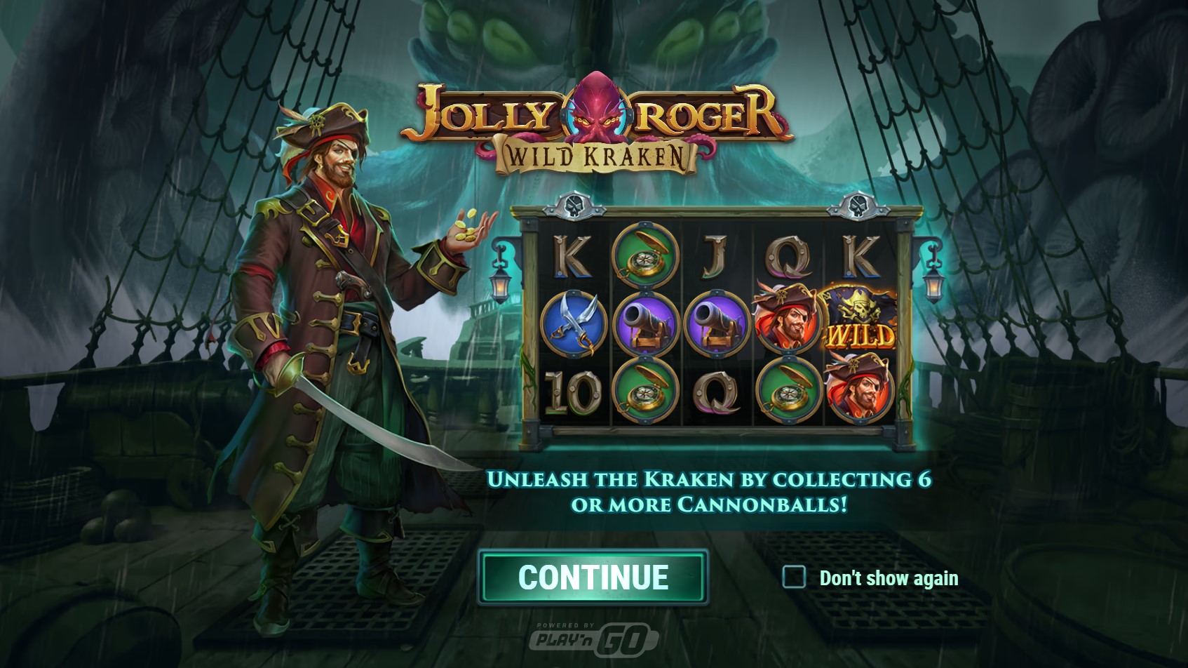 Jolly Roger Wild Kraken