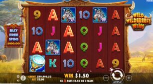 Wild Wildebeest Wins demo play free 0
