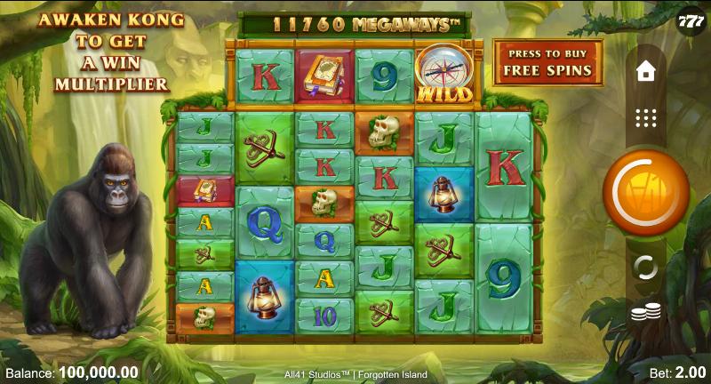 Forgotten Island Megaways