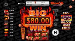 Blazin Hot 7S Stack Em Up demo play free 2