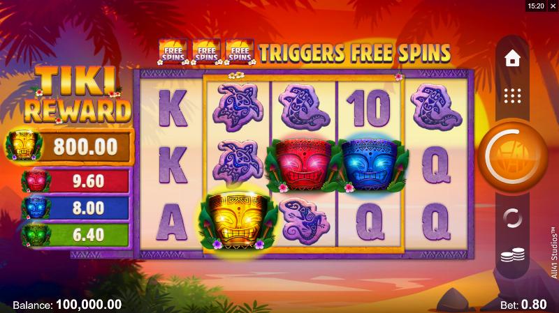 Tiki Reward