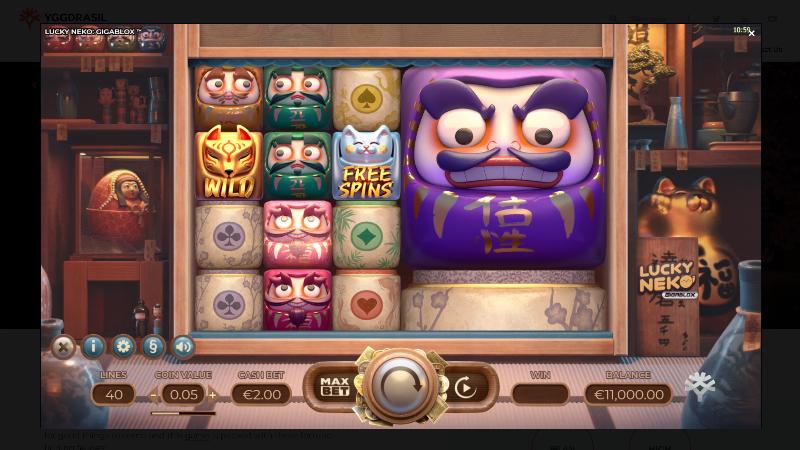 Lucky Neko Gigablox