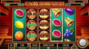 Cash Eruption max win video 1