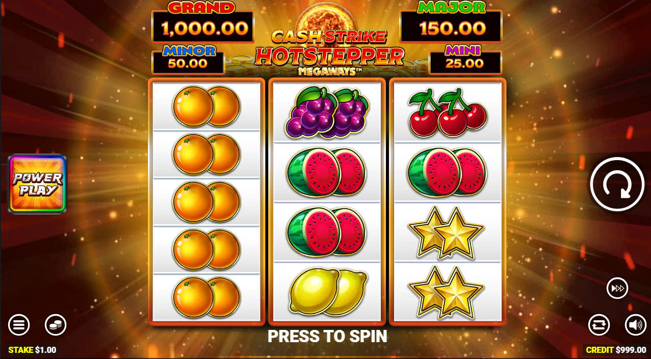 Cash Strike Hotstepper Megaways