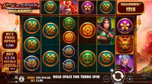 Rise Of Samurai Megaways demo play free 2