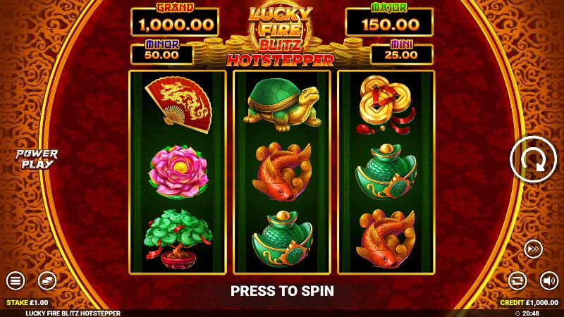 Lucky Fire Blitz Hotstepper