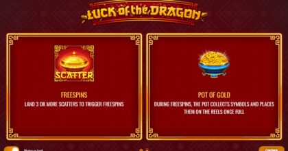 Luck Of The Dragon
