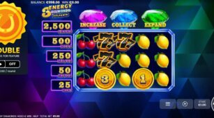 3 Energy Diamonds demo play free 2