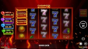 Cashpots Blazinator demo play free 0