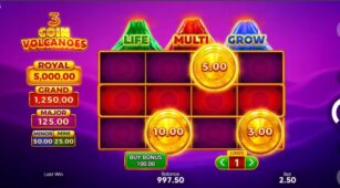 3 Coin Volcanoes demo play free 0